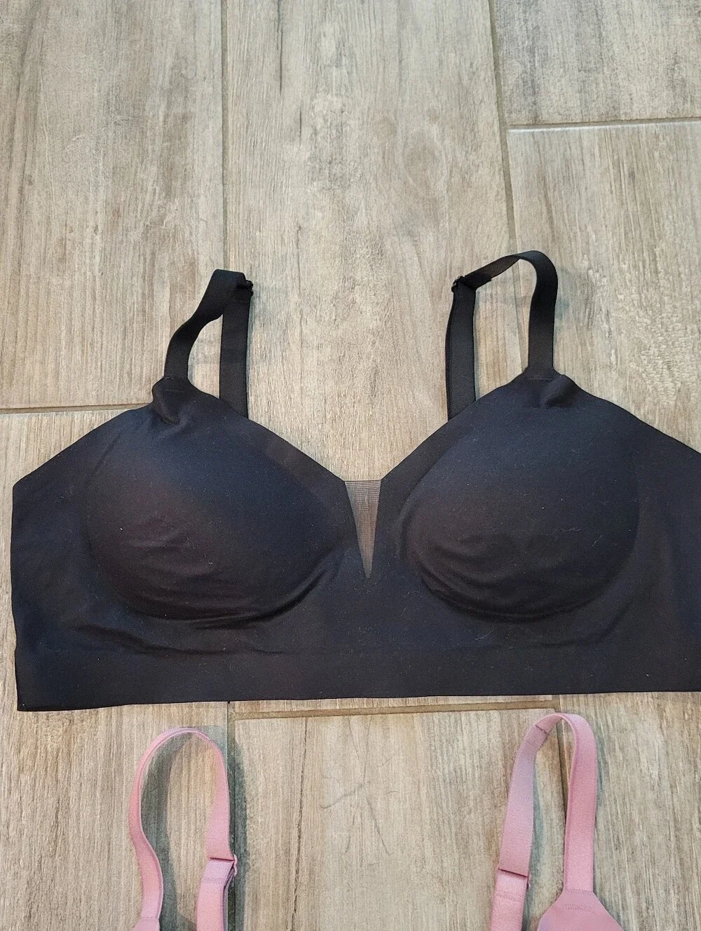 Soma Embliss Mesh Adjustable Bralett Embliss Bralette Wireless Bundle Size XL